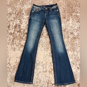 Miss Me Medium Blue Flare Jeans